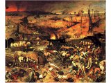 The Triumph of Death at the last judgement, by Pieter Bruegel, 1562 at the Prado, Madrid.